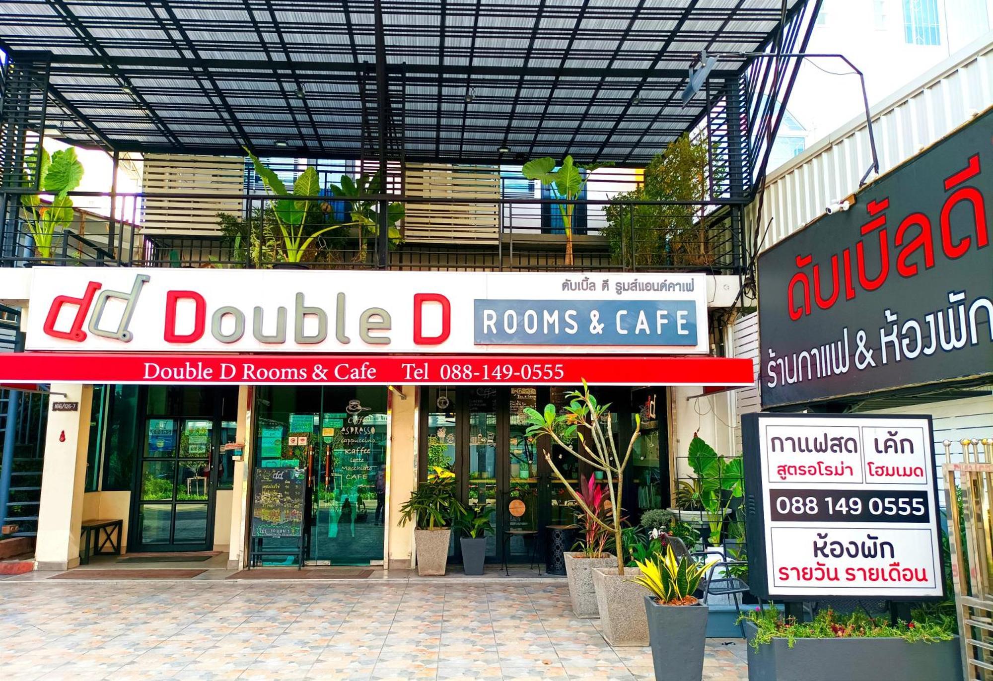 Double D Rooms & Cafe Bangkok Exteriör bild